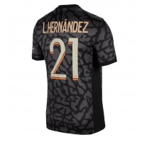 Fotbalové Dres Paris Saint-Germain Lucas Hernandez #21 Alternativní 2023-24 Krátký Rukáv